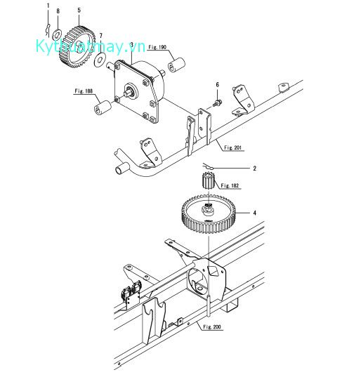 Truyền động phân bón